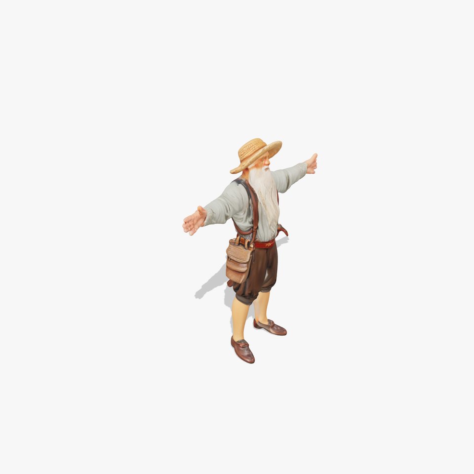 Vintage Explorer Character model pack